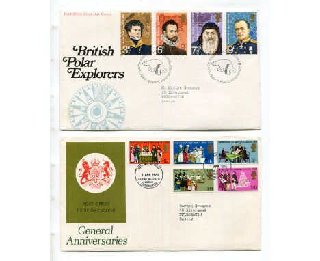 A collection of Great Britain Elizabeth II stamps and first day covers in thirteen albums from 1953-2019, value in decimal mi