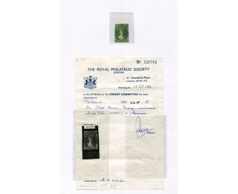 A collection of Australia and Australian States stamps in a stock book and two albums, including Queensland 1882 up to £1 dee