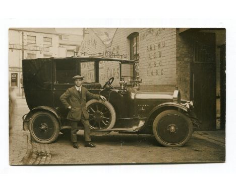 SINGER. A collection of approximately 77 postcards, photographs and reprints of pre-1930 Singer motorcars. Provenance: The Ti
