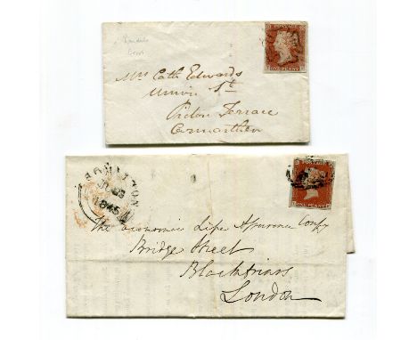 A collection of stamps in eight albums and stock books, including Great Britain with 1d reds, postal history, first day cover
