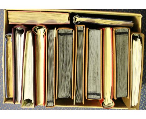 A collection of world stamps in over twenty albums and stock books, including a Strand album containing Australia, Canada, va