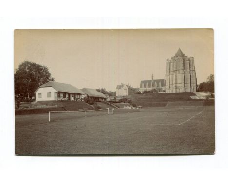 Seven albums containing approximately 382 postcards of British Schools, Orphanages and Institutions, including Christ's Hospi