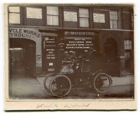 DAIMLER. A collection of 81 postcards and photographs of Daimler motorcars, including a postcard of a view outside Todmorden 