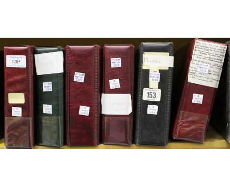 A collection of cigarette and trade cards in six albums, the majority of military interest, including a set of 140 Carreras '