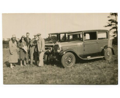 PACKARD &amp; PAIGE. A collection of 20 postcards and photographs of Packard and Paige motorcars, together with a few reprint