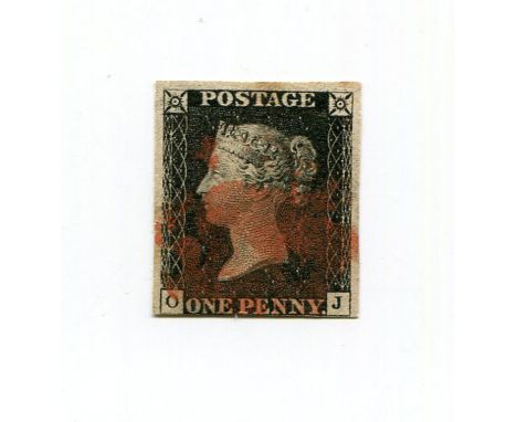 A collection of Great Britain stamps in two Lighthouse albums, including 1840 1d black used (3 margins), Edward VII, George V