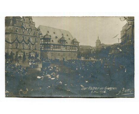 An album containing approximately 72 postcards, the majority of German military interest, including photographic postcards ti