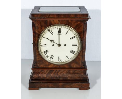 An eight day striking bracket clock circa 1840