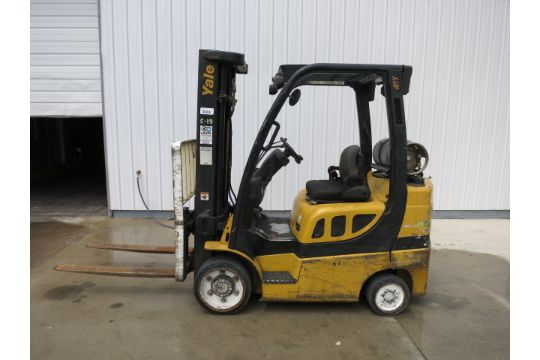 old yale forklift year by serial number