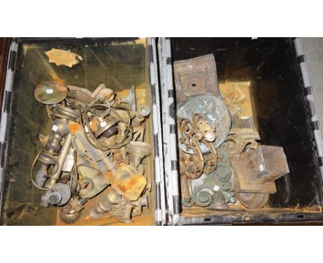 Metalware collectables, including; candlesticks, wall lights, lamp bases and sundry, (qty). 