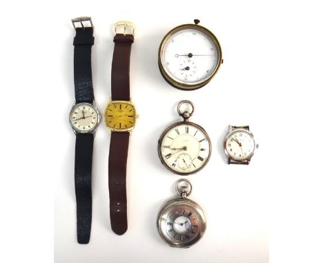 A Longines 9ct gold, curved rectangular cased gentleman's wristwatch, with a signed jewelled lever movement, the signed gilt 