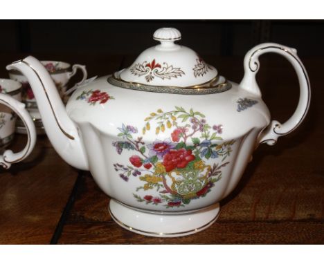 A Paragon china 'Florence' pattern part tea set and another Paragon part service, (qty). 