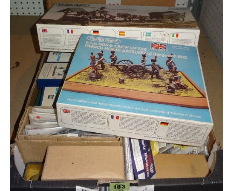 Toys, including; mainly Caldercraft models of military figures and related ephemera, (qty). 