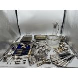 Large Collection of Silver Plated Items to include