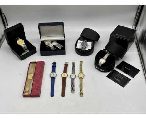 Collection of Vintage Men's Watches to include Oscar Emil, Twelve, Casio, Citizen, Rotary and others. 