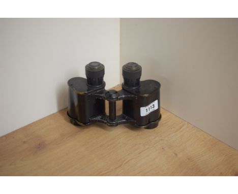 A pair of Crown Optical Company Rochester USA military stereo 6x30 binoculars