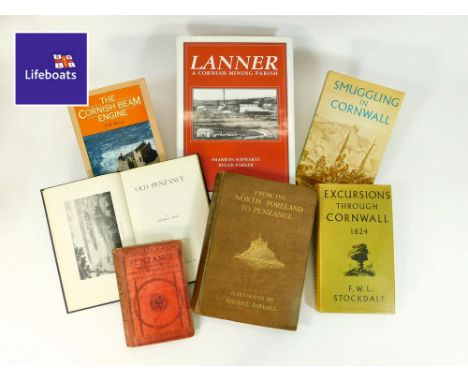 CORNISH BOOKS. Miscellaneous Cornish books including 'Lanner, a Cornish Mining Parish', 'From the North Foreland to Penzance'