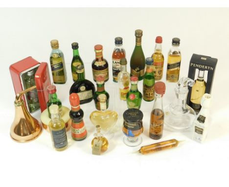 MINIATURE SPIRITS ETC. A quantity of miniature spirits including Scotch Whisky, brandy & liqueurs etc. All apparently unopene