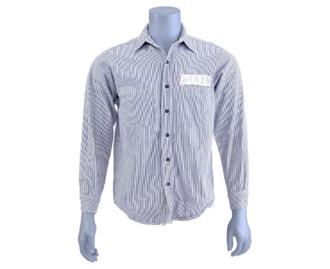 THE SHAWSHANK REDEMPTION - Shawshank Prison Inmate ShirtA Shawshank Prison inmate shirt from Frank Darabont's prison drama Th