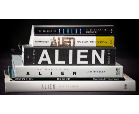 ALIEN - ALL ITEMS - Alien Reference Book CollectionA reference book collection from the Alien franchise. Several books have b