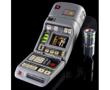 STAR TREK: THE NEXT GENERATION - Light-Up TR-580 Medical Tricorder VIIA light-up TR-580 medical tricorder VII from the sci-fi