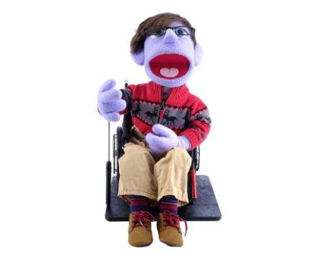 GLEE - Artie Abrams (Kevin McHale) PuppetAn Artie Abrams (Kevin McHale) puppet from Ryan Murphy's musical comedy series Glee.