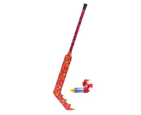 KILLER KLOWNS FROM OUTER SPACE - Hockey Stick and Party FavorA hockey stick and party favor from Stephen Chiodo's sci-fi come