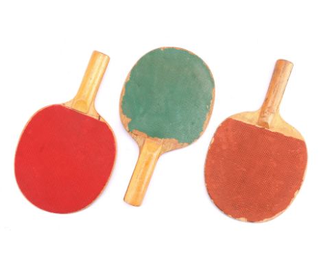 FORREST GUMP - Set of Three Ping-Pong PaddlesThree ping-pong paddles from Robert Zemeckis' comedic drama Forrest Gump. After 