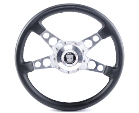 TRANSFORMERS - Bumblebee's (Mark Ryan) 1976 Camaro Steering Wheel with Center LogoBumblebee's (Mark Ryan) 1976 Camaro steerin
