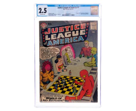 DC COMICS - Justice League of America No. 1 CGC 2.5Justice League of America no. 1 CGC 2.5 published by DC Comics in October/