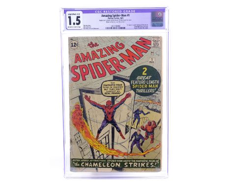 MARVEL COMICS - The Amazing Spider-Man No. 1 CGC 1.5 (R)The Amazing Spider-Man no. 1 CGC 1.5 (R) published by Marvel Comics i