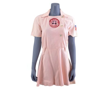 LEAGUE OF THEIR OWN, A - Rockford Peaches CostumeA Rockford Peaches costume from Penny Marshall's sports comedy-drama A Leagu