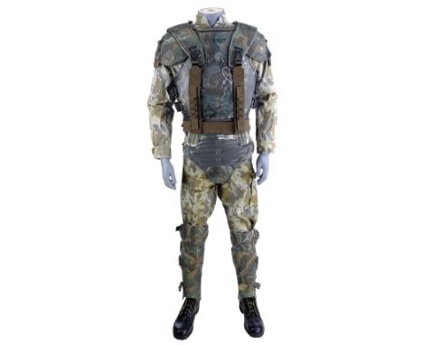 ALIENS - Pvt. Frost's (Ricco Ross) Photo-matched U.S. Colonial Marines Armor Costume and Corporal Dietrich's (Cynthia Dale Sc