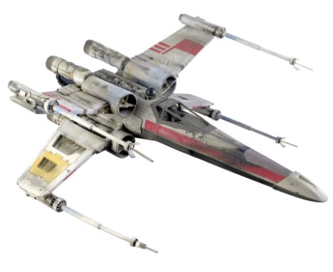 STAR WARS: A NEW HOPE (1977) - Screen-Matched ILM Red Leader X-wing Model MiniatureAn original screen-matched 'Red Leader' X-