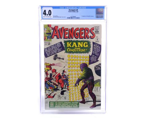 MARVEL COMICS - Avengers No. 8 CGC 4.0Avengers no. 8 CGC 4.0 published by Marvel Comics in September 1964. The issue was writ