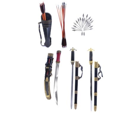 LAST AIRBENDER, THE - Set of Fire and Waterbender WeaponryA set of fire and waterbender weaponry from M. Night Shyamalan's fa