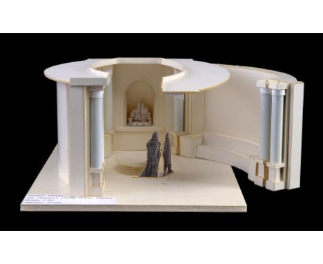STAR WARS: ATTACK OF THE CLONES - Queen Amidala's (Natalie Portman) Living Room Art Department ModelQueen Amidala's (Natalie 
