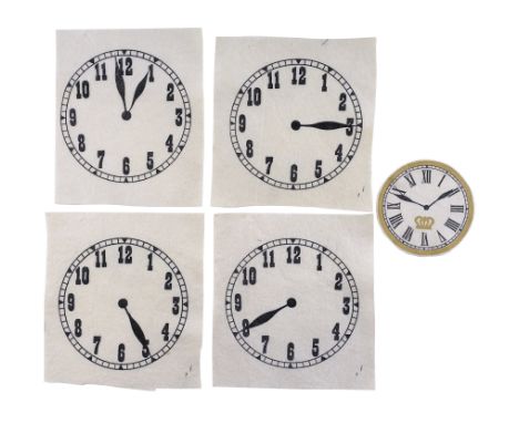 BATMAN - Set of Five Clock King (Walter Slezak) PatchesA set of five Clock King (Walter Slezak) patches from the superhero co