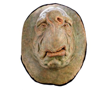 THE HITCHHIKER'S GUIDE TO THE GALAXY (2005) - Vogon Elder HeadA Vogon Elder's head from Garth Jennings' sci-fi comedy The Hit