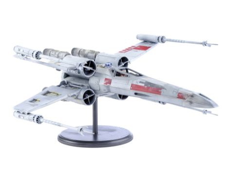 STAR WARS: THE FORCE AWAKENS (2015)/ROGUE ONE: A STAR WARS STORY (2016) - George Lucas-Signed Studio Scale 1:24 X-Wing Starfi