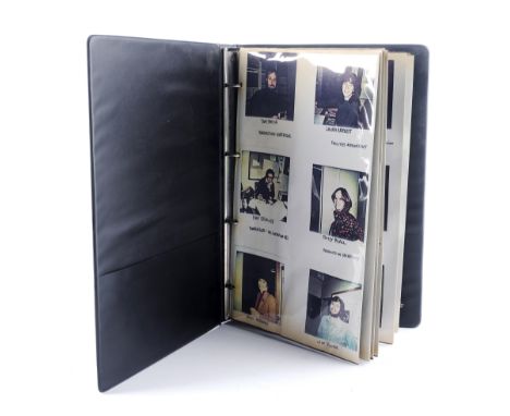 STAR WARS: THE EMPIRE STRIKES BACK (1980) - Industrial Light &amp; Magic (ILM) Personnel Binder with Polaroids and Printed Ph