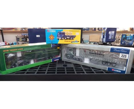 3 Corgi Classics CC12812, CC12917, 12301 lorries