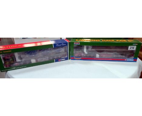 A Corgi CC12013 Matlock transport, CC13708 Lawsons Haulage