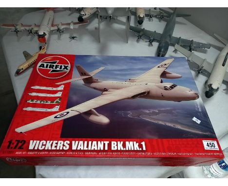 An AIrfix 1:72 Vickers Valiant model kit