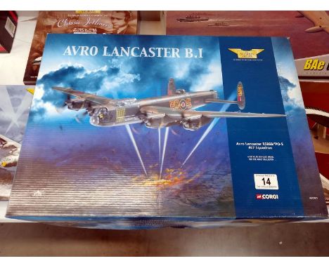 A boxed Corgi Avro Lancaster B1 1:72 scale AA32601