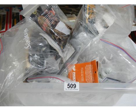 Various bags of model kits. (No boxes or instructions, unchecked)