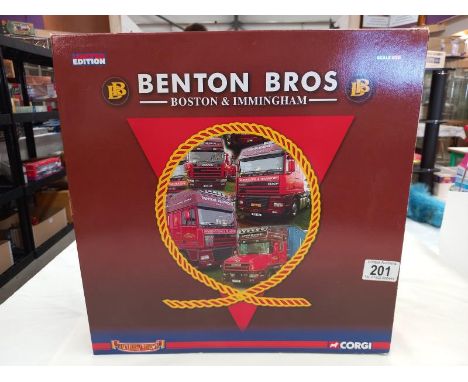 A Corgi CC 99173 Benton Brothers Boston and Immingham boxed set