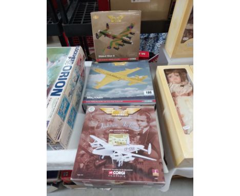 3 Corgi Aviation archive 47401, AA30204, AA35601 9 missing stand)