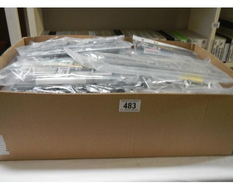 30 plastic model aircraft kits, no boxes or instructions and unchecked