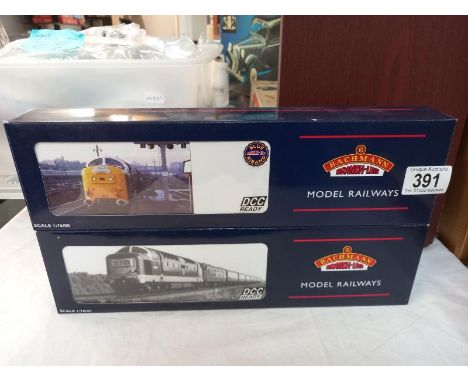 2 Bachmann Branchline class 55 Deltic, 32-525V, 32-525Q